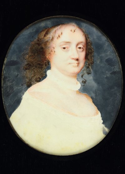Ritratto di una signora chiamata Barbara Villiers, contessa di Suffolk da Samuel Cooper